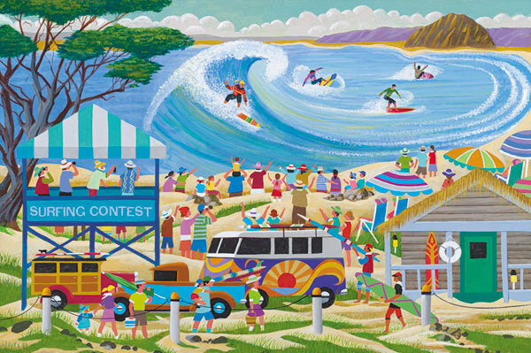 Surfing Contest 1000 Pieces
