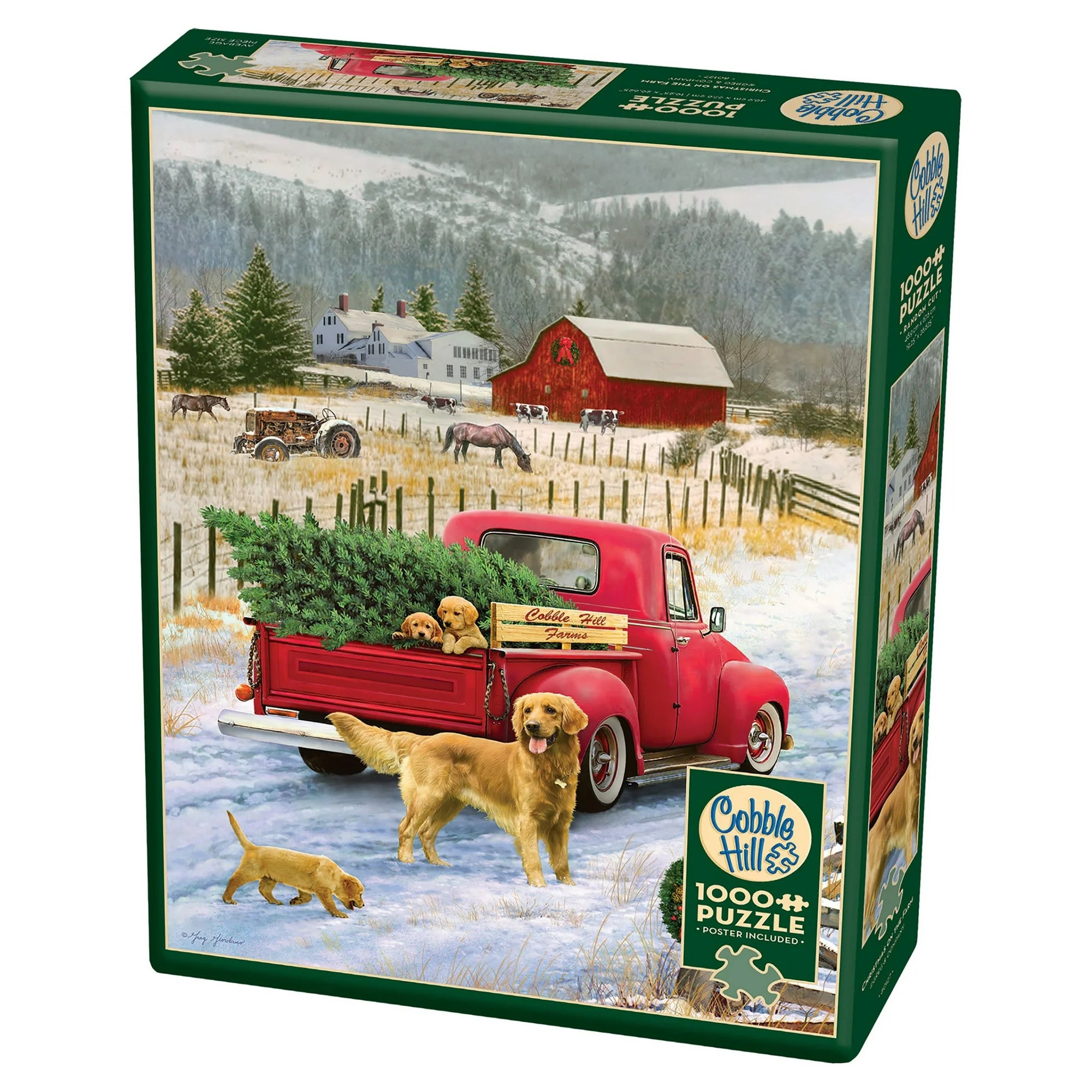 Christmas on the Farm 1000-Pieces