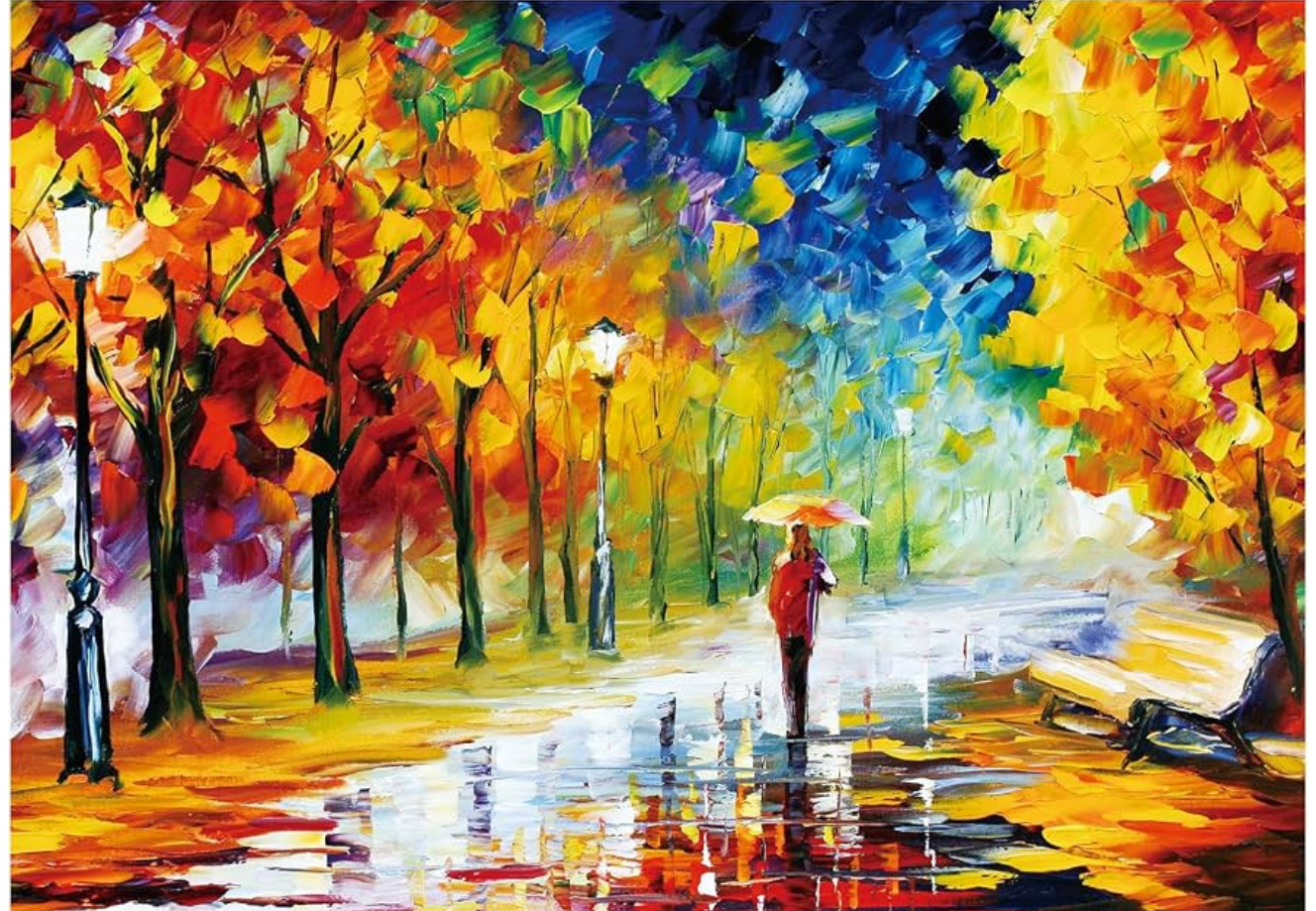 Autumn Stroll in the Rain 500 Pieces