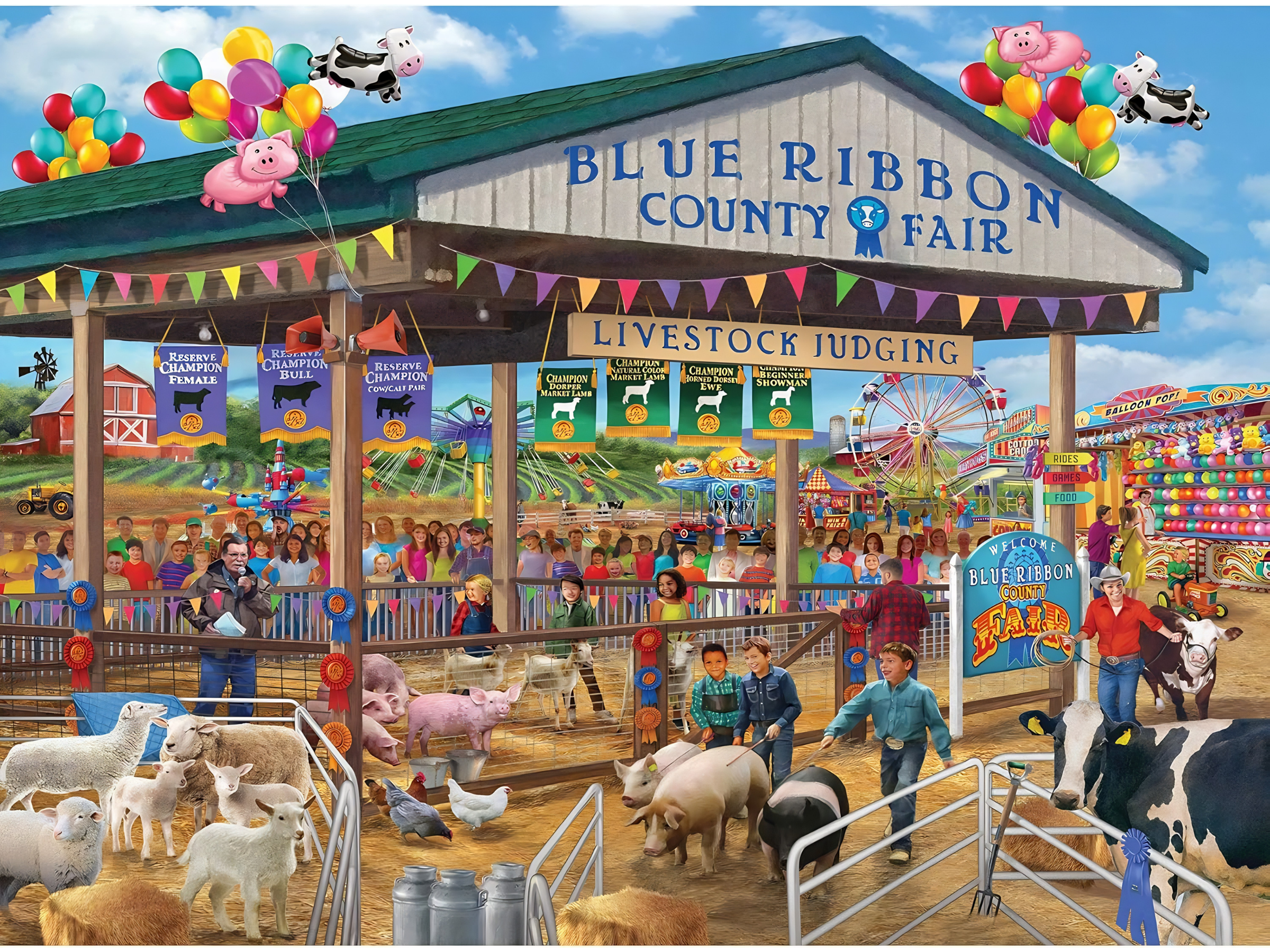 Blue Ribbon Country Fair 1000 Pieces