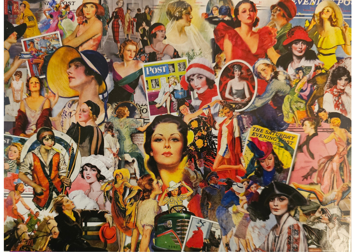 Fashionable Ladies 1000 Pieces