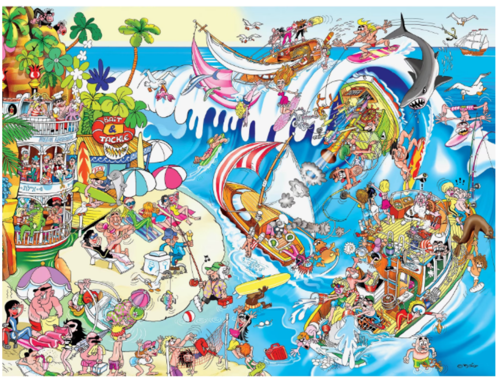 Comic Capers 300 Pieces