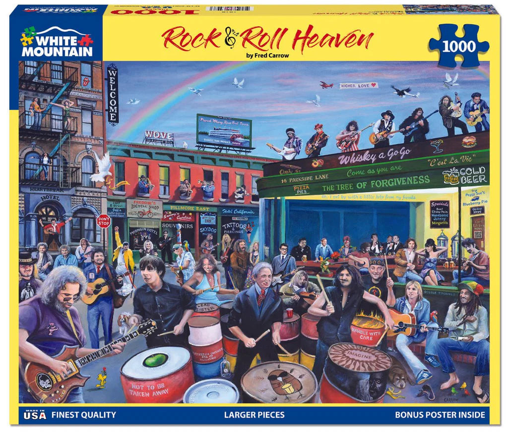 Rock & Roll Heaven 1000 Pieces