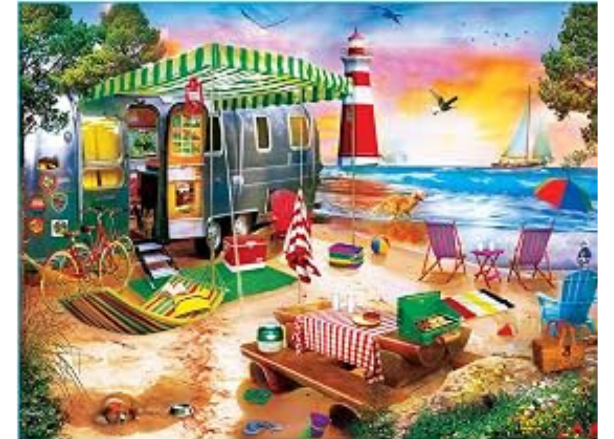Oceanside Camping 1000 Pieces