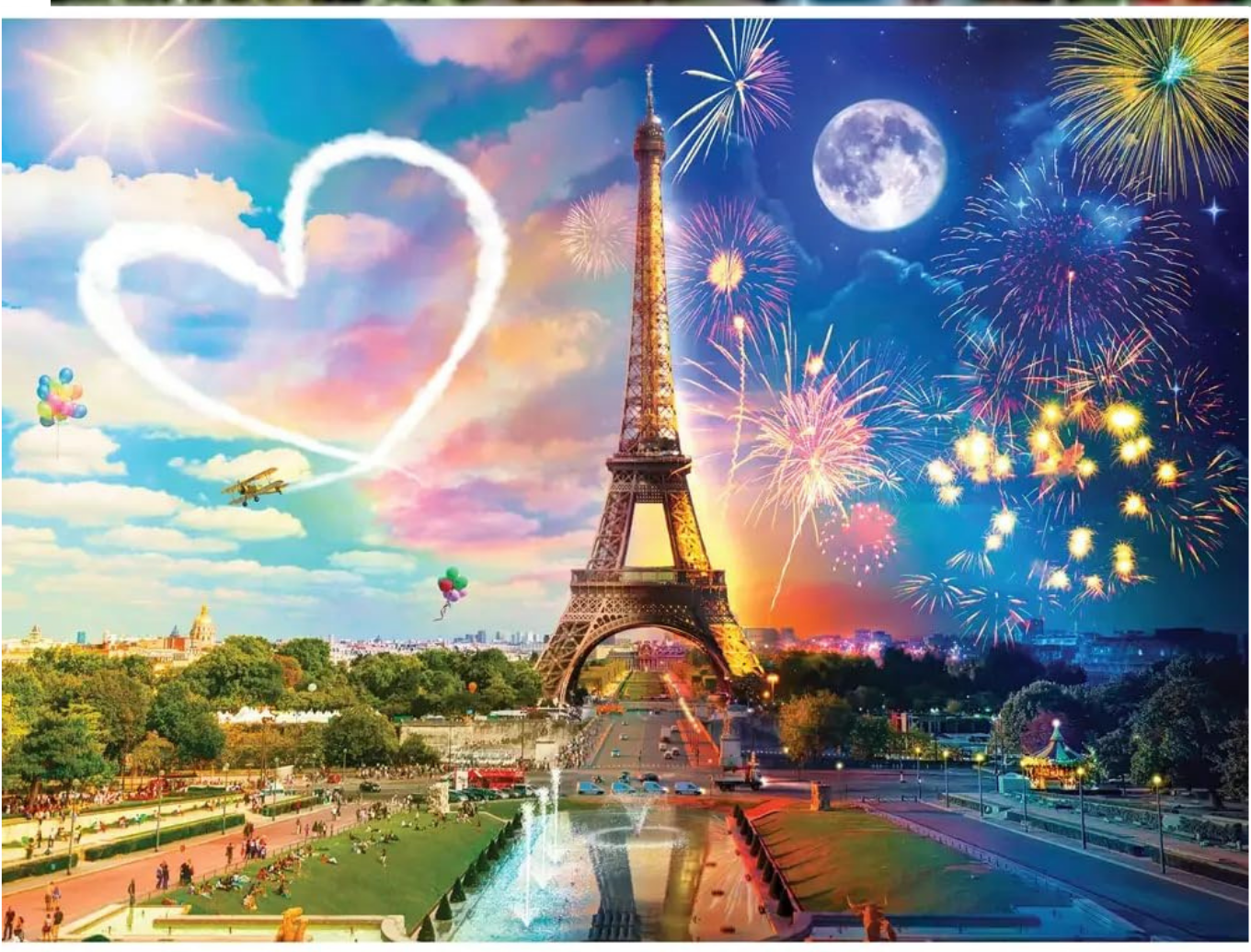 Paris Love 1000 Pieces