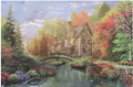 The Water Lake Cottage 1000 Pieces