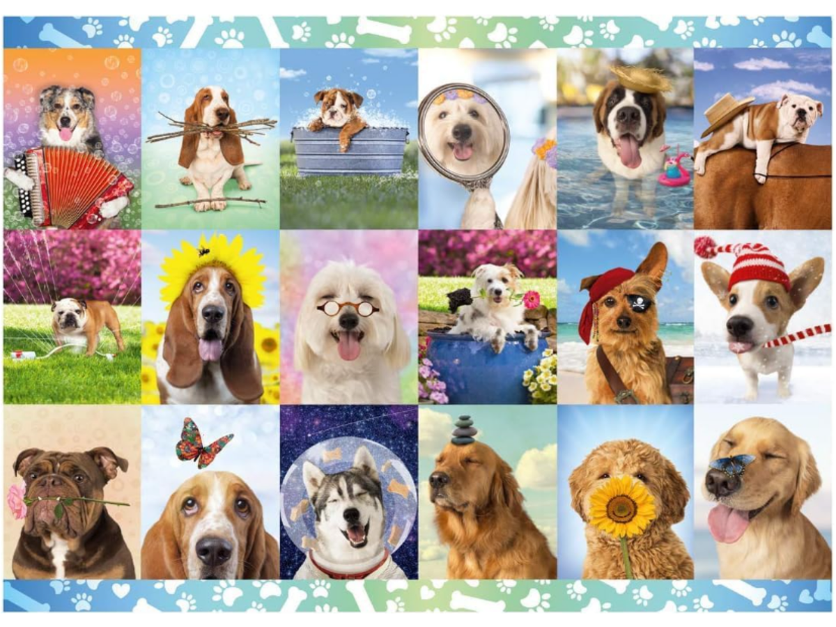 It's A Ruff Life 1500 Pieces