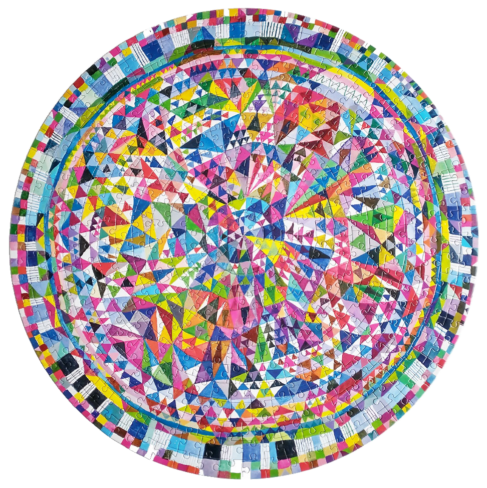 Triangle Pattern 500 Pieces