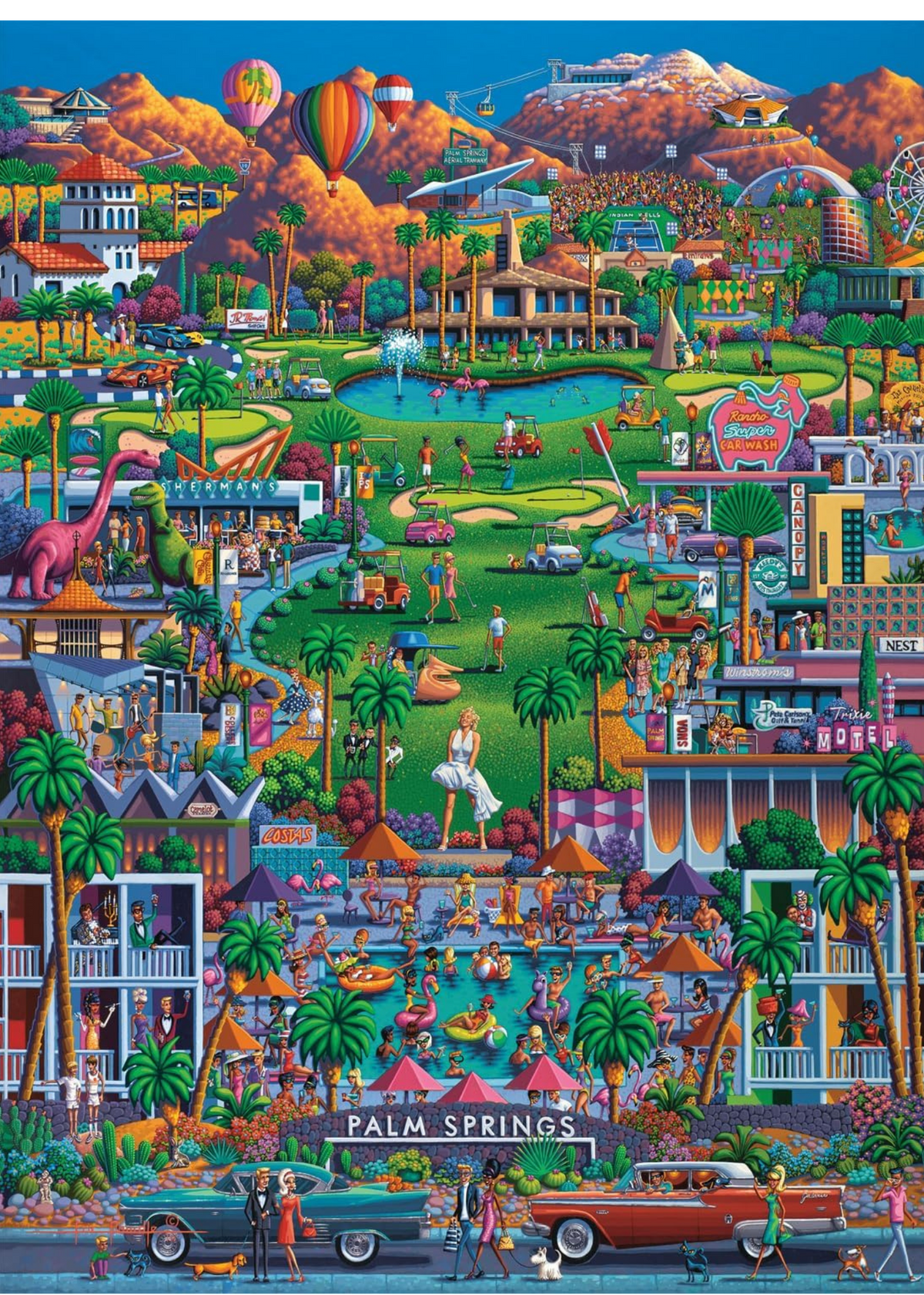 Palm Springs 1000 Pieces
