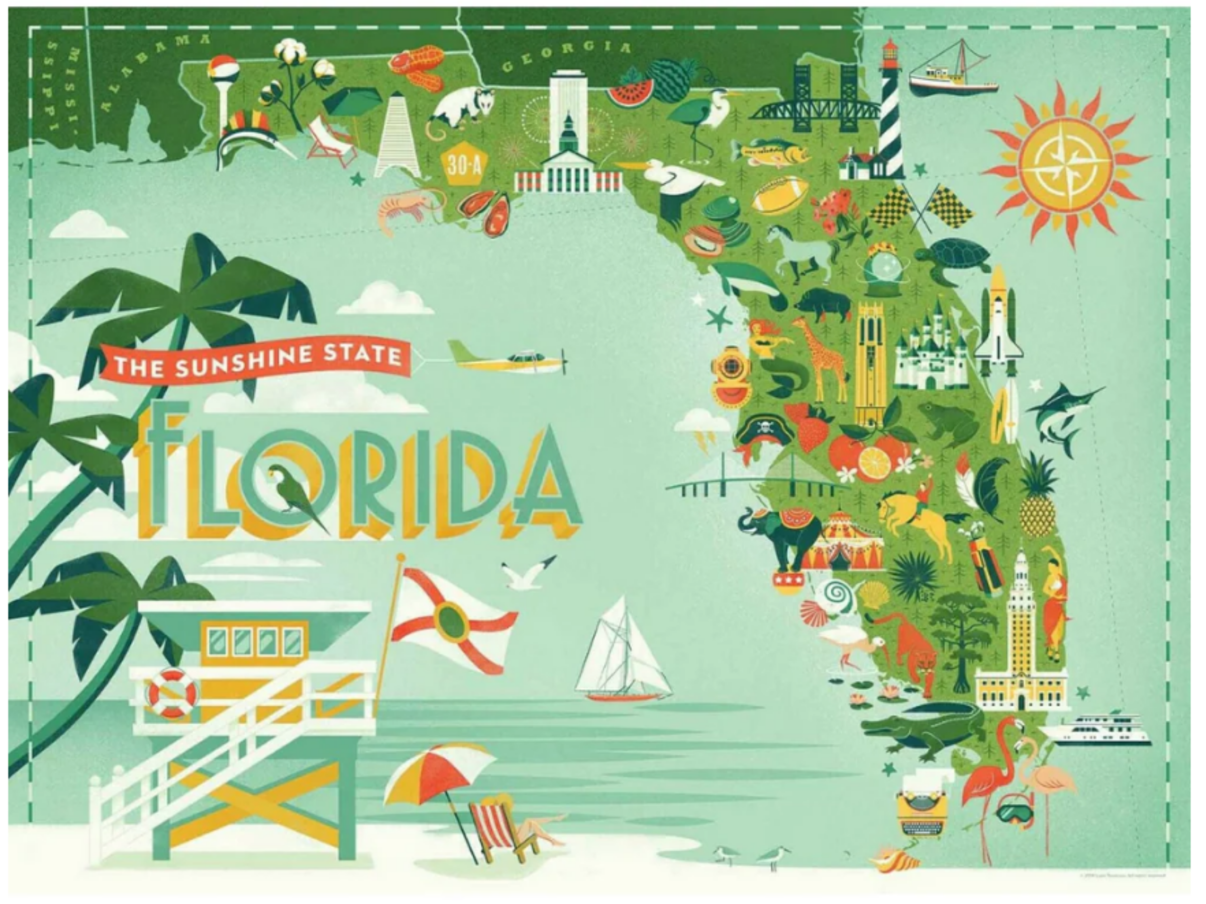 Florida 500 Pieces