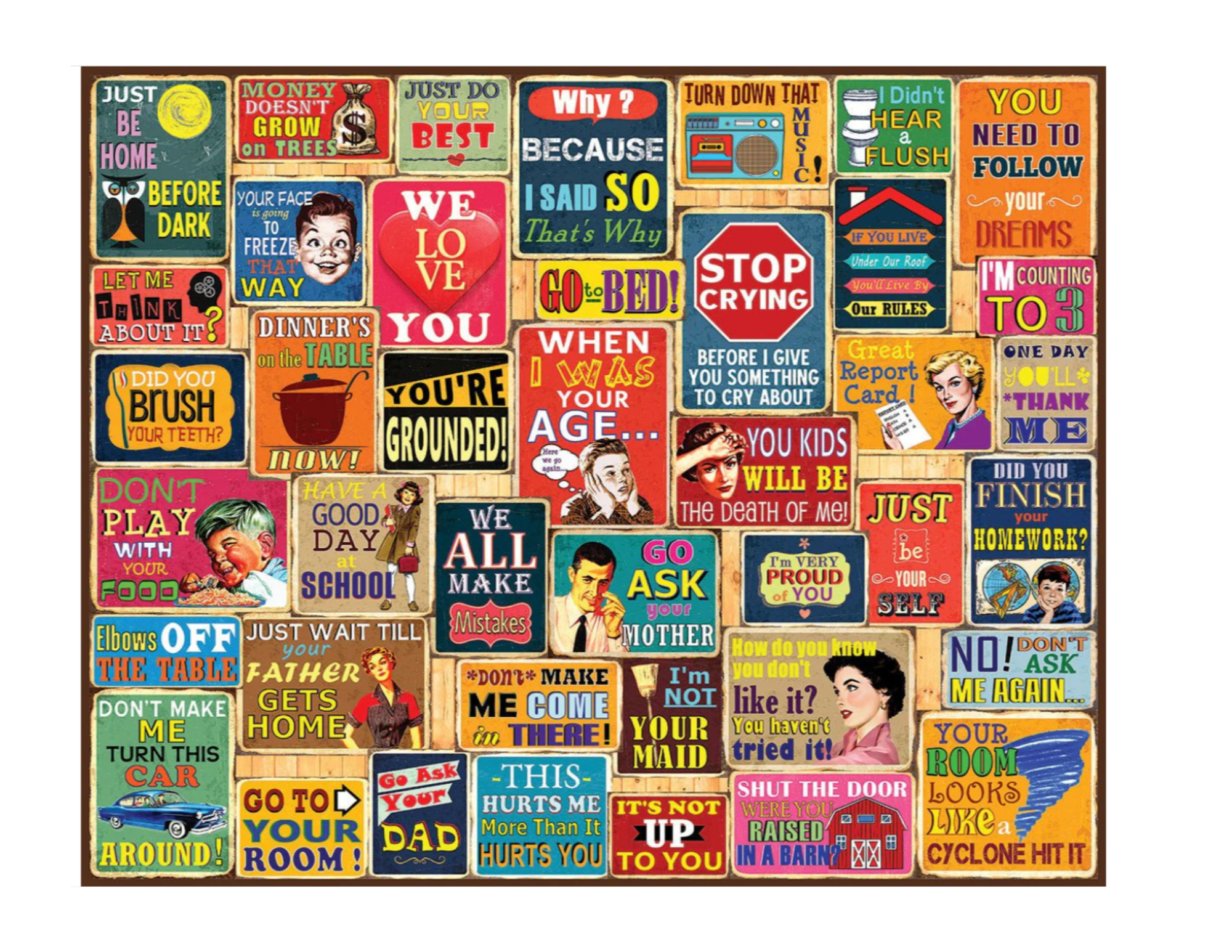 Things Parents Say 1000 pieces
