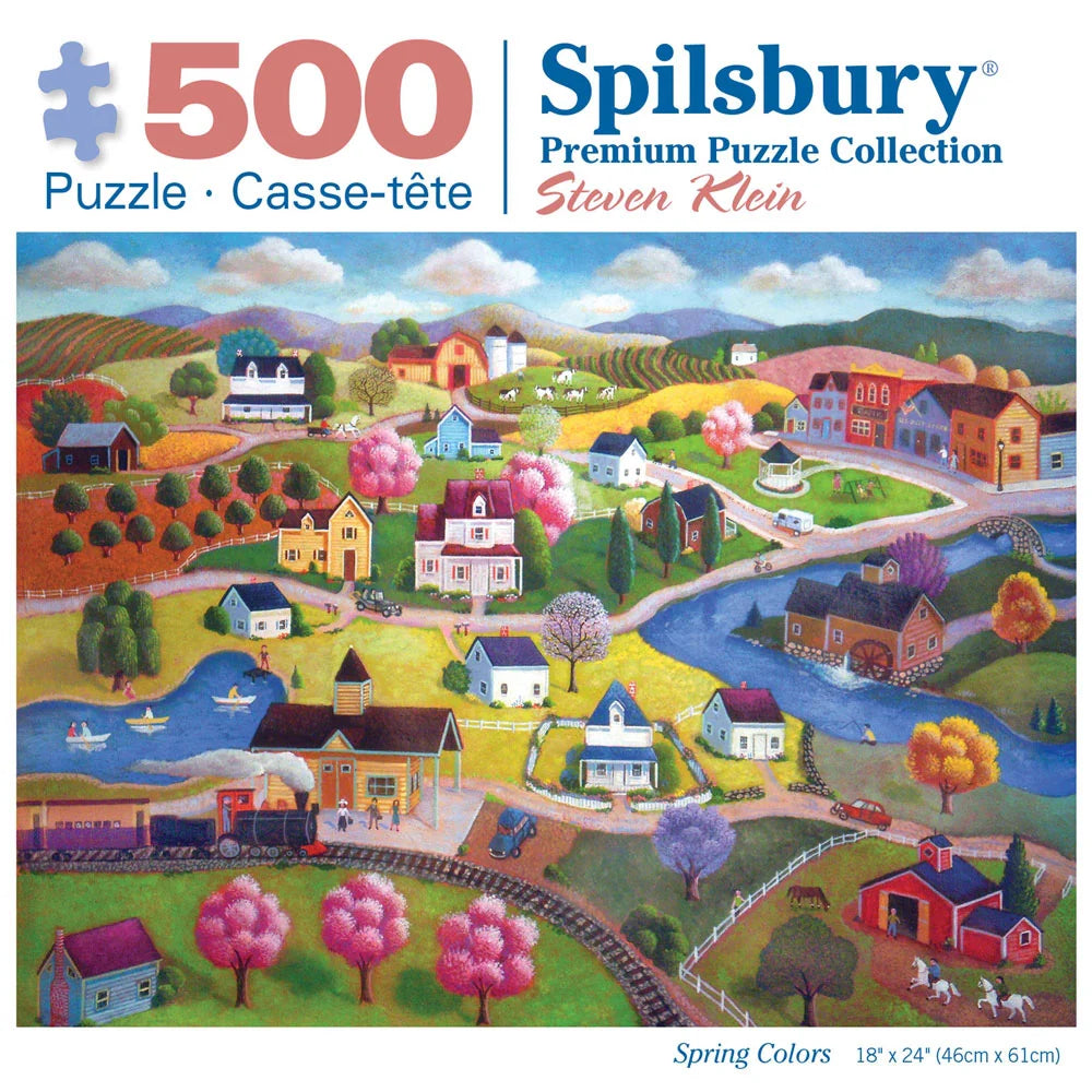 Spring Colors 500 Pieces