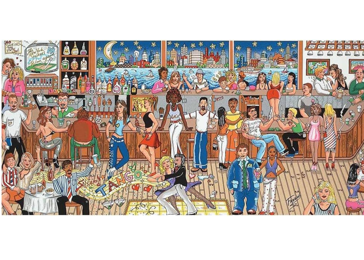 Manhattans, Martinis and Moonlight 1000 Pieces