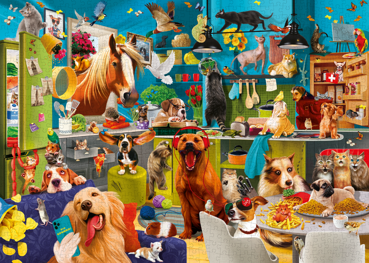 Party Animals 1000 Pieces