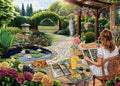 Cozy Backyard 1000 Pieces