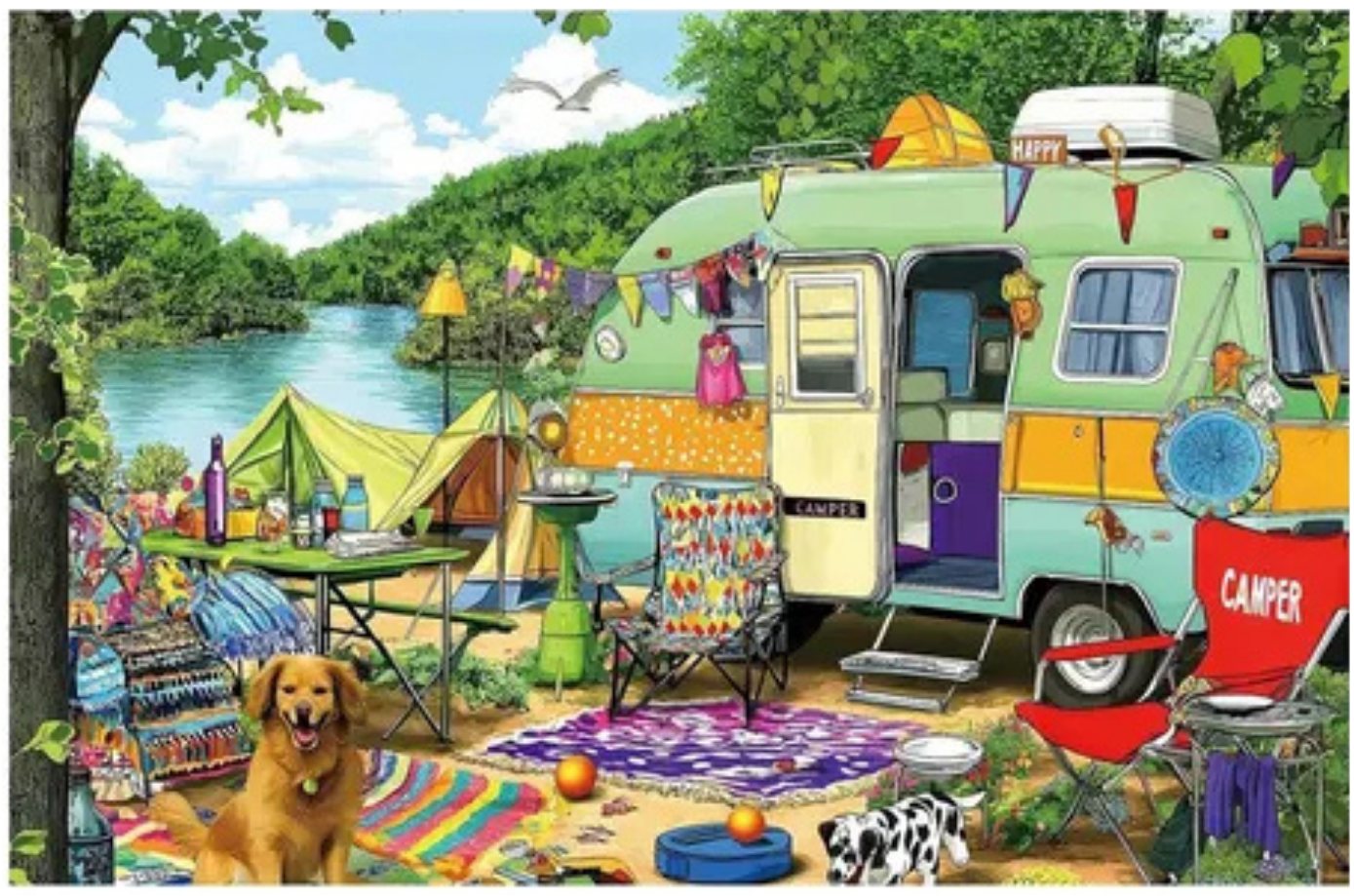 Happy Camper 500 Pieces