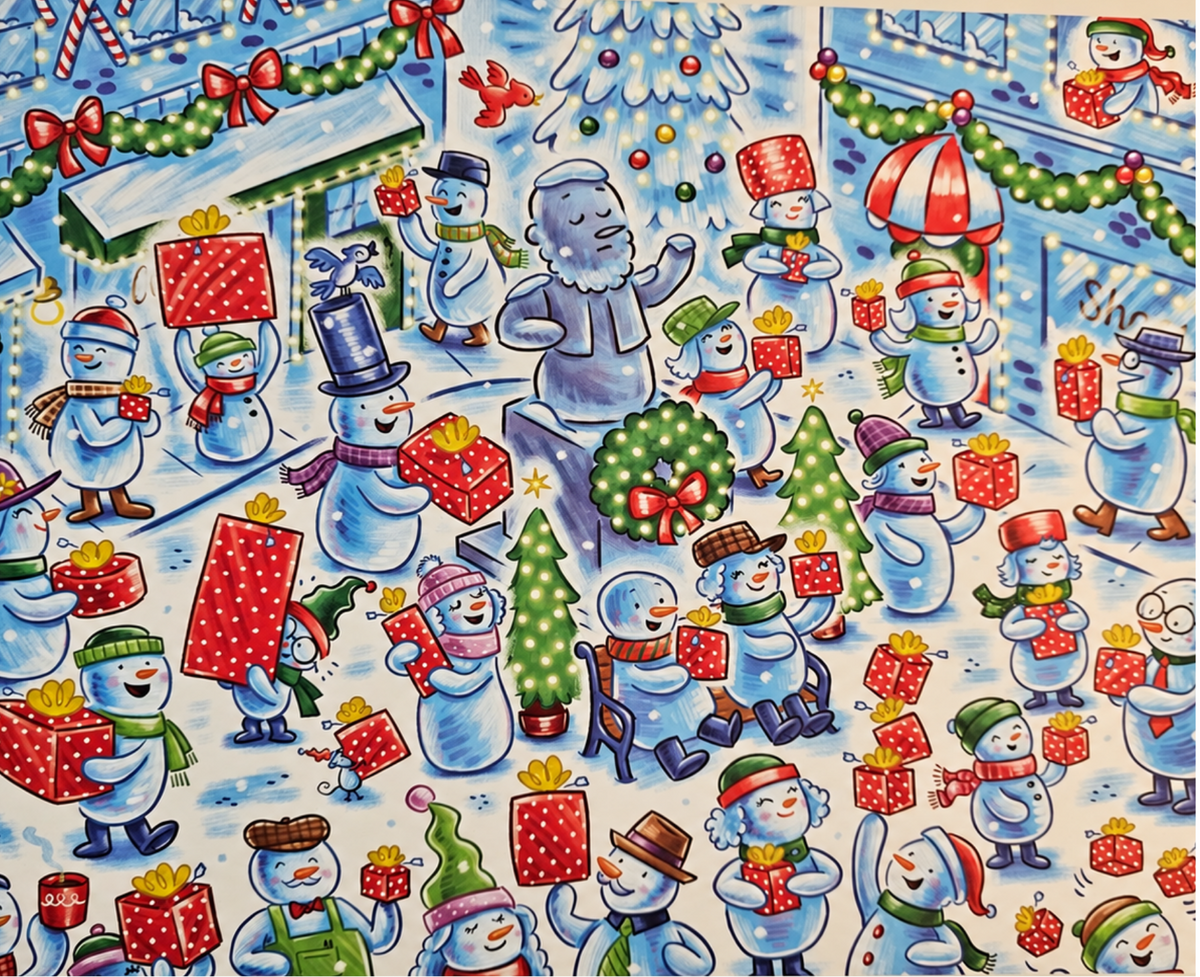 Holiday Hustle 1000 Pieces