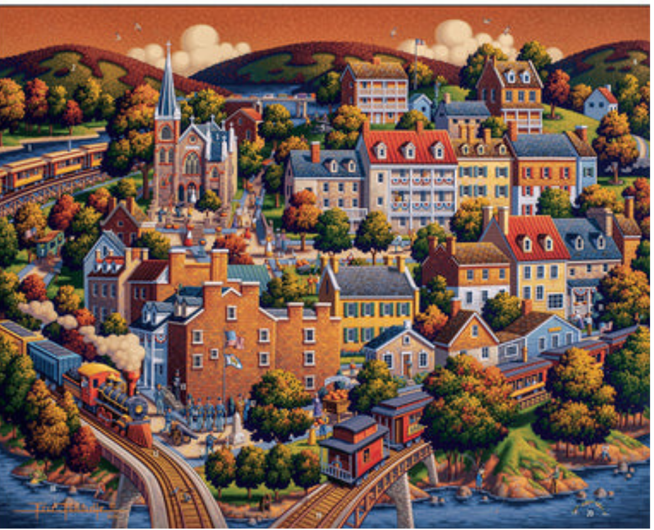 Harpers Ferry 500 Pieces