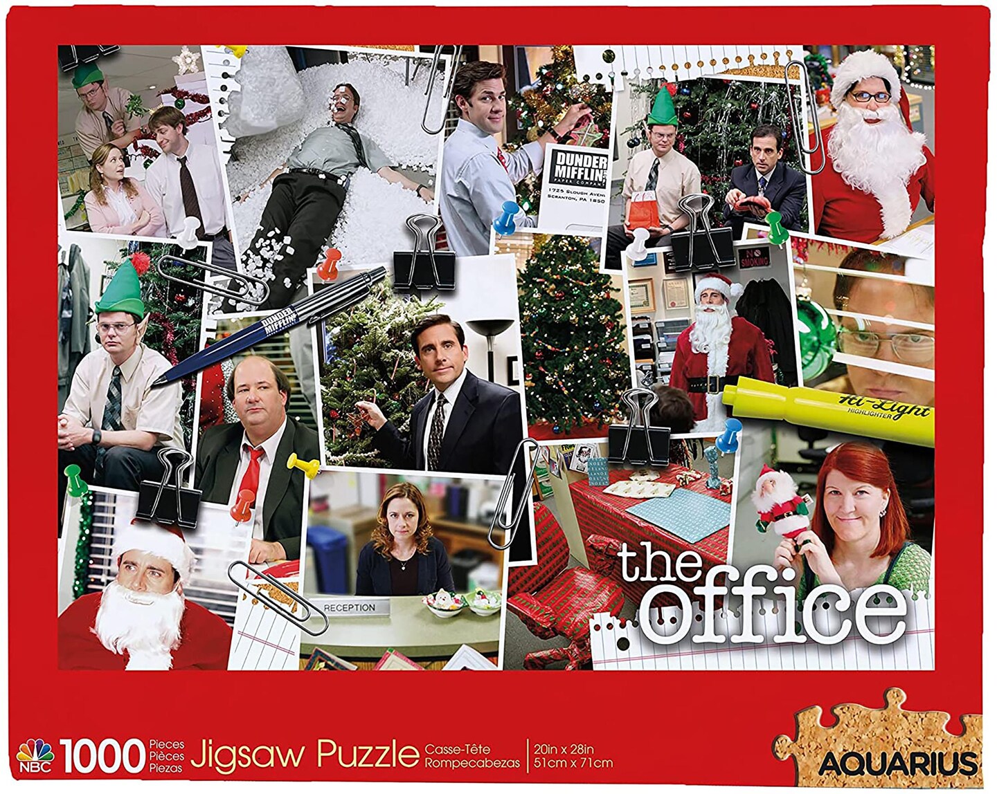 The Office Christmas 1000 Pieces