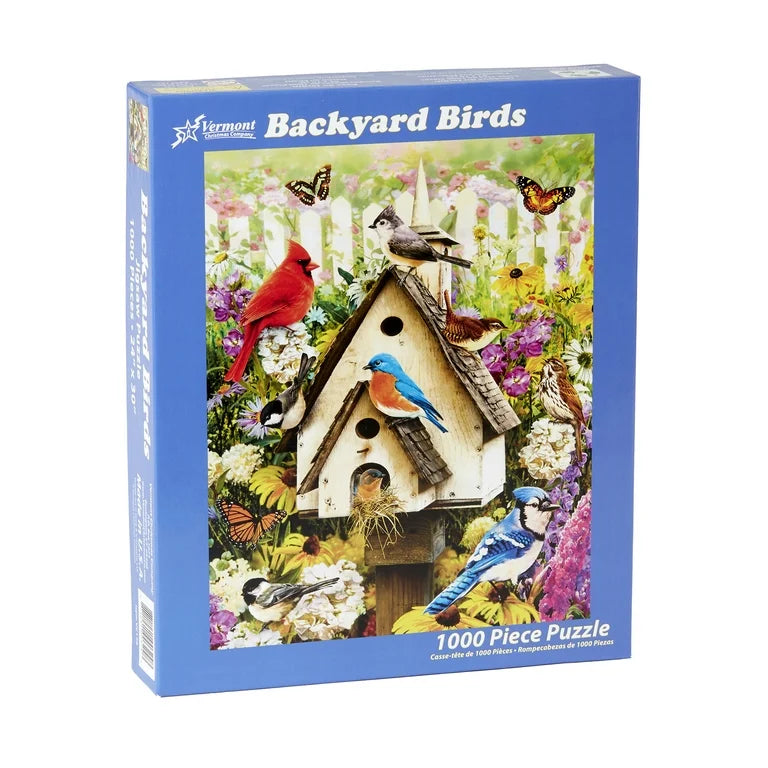 Backyard Birds 1000 Pieces