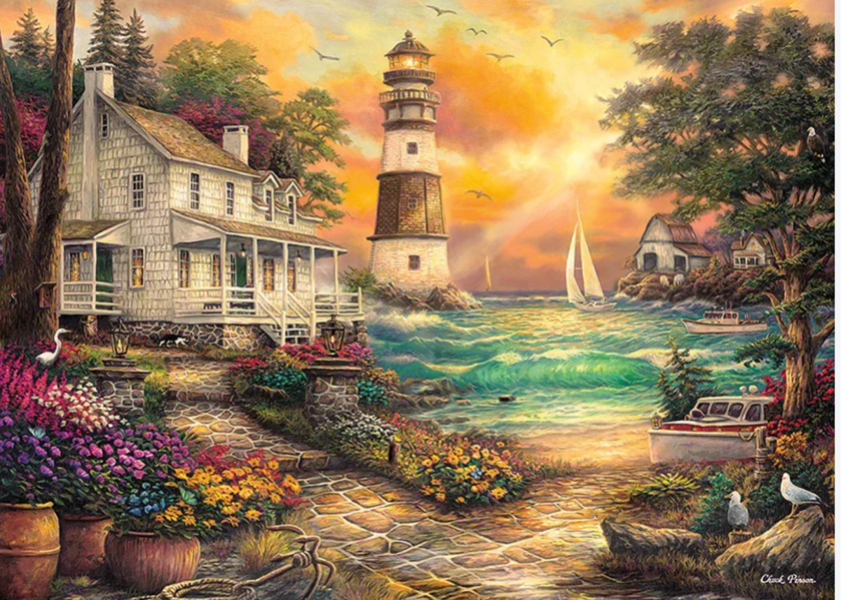 Cottage By The Sea 1000 Pieces