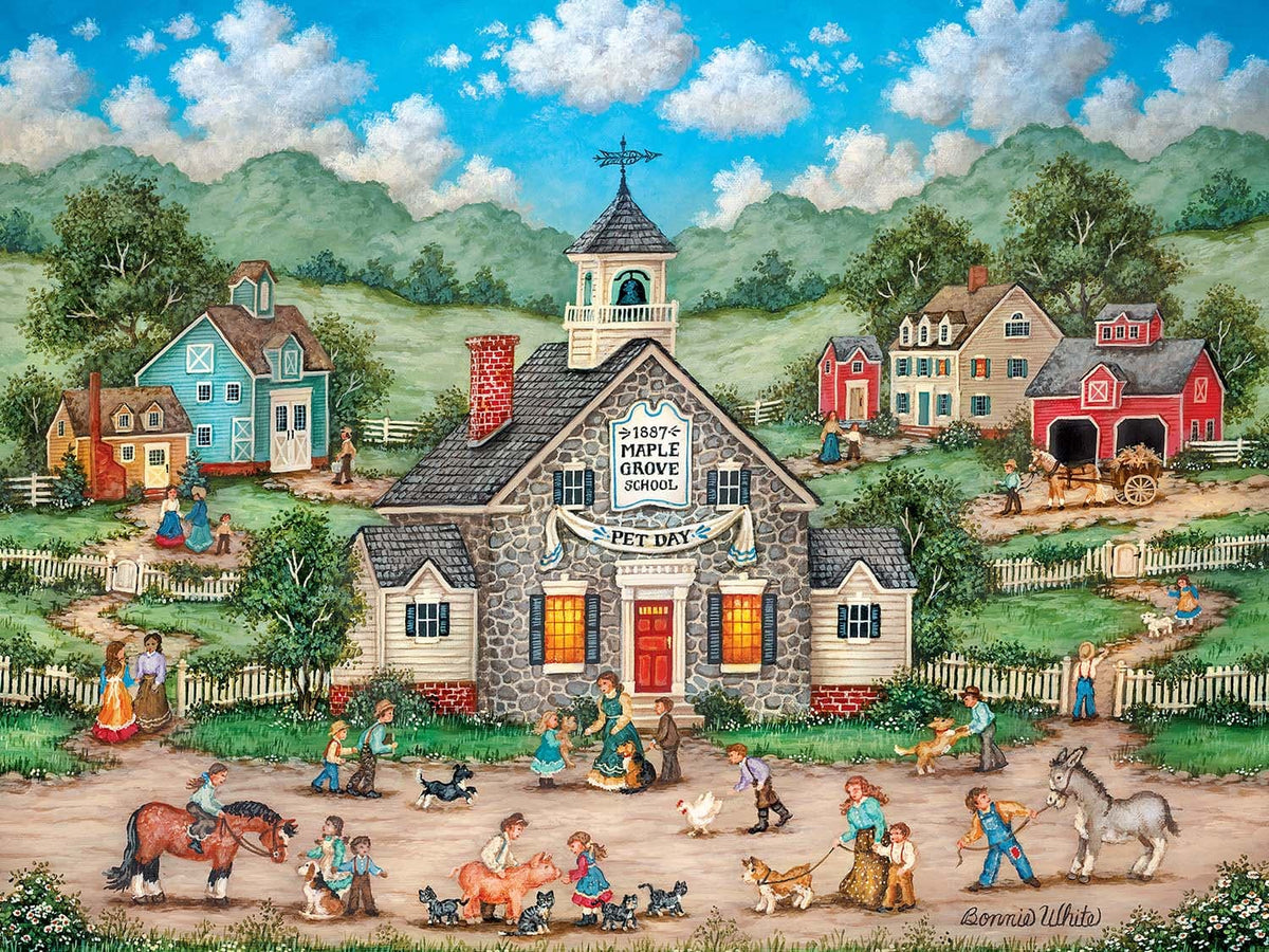 Pet Day At School 500 Pieces
