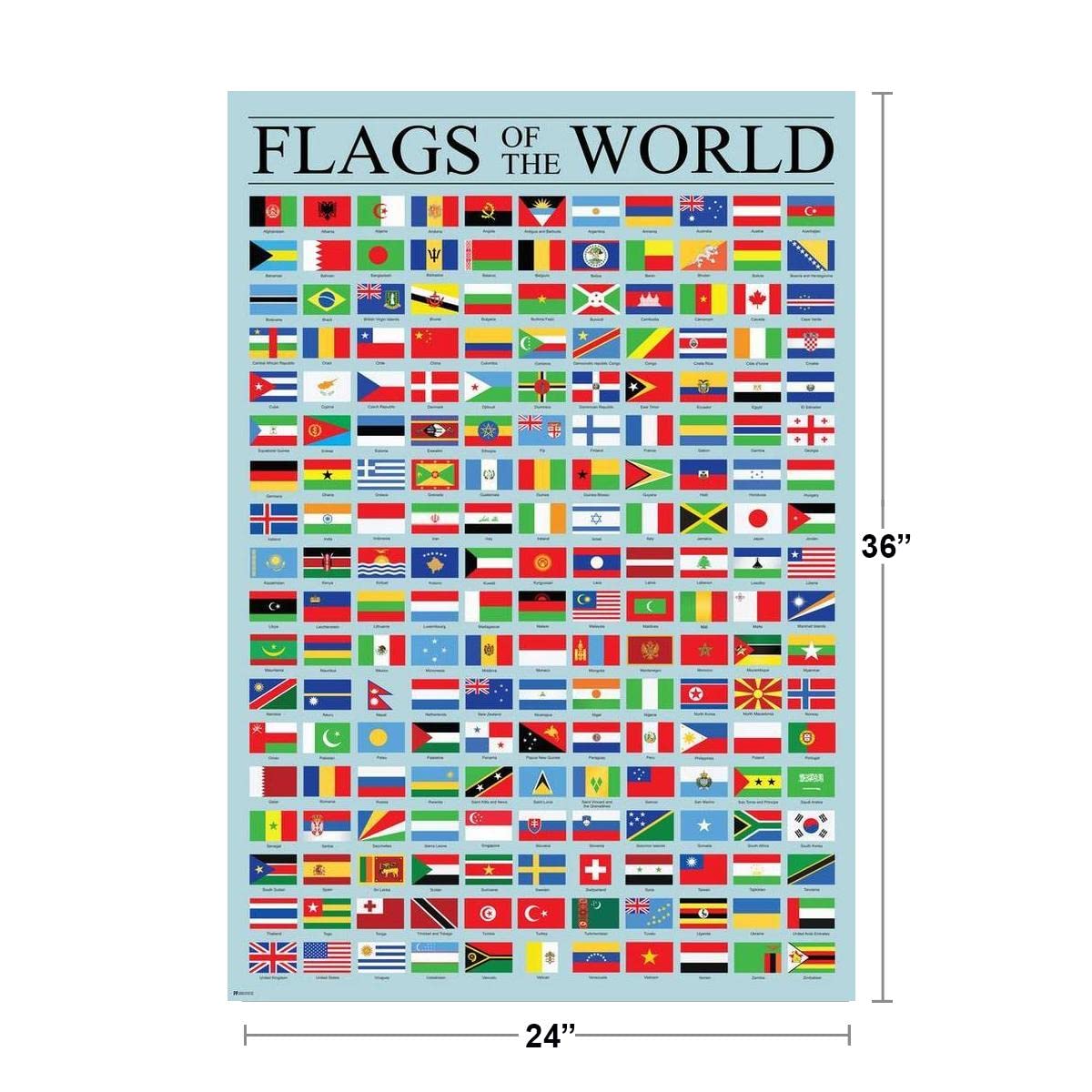 Flags of the World 1000 Pieces