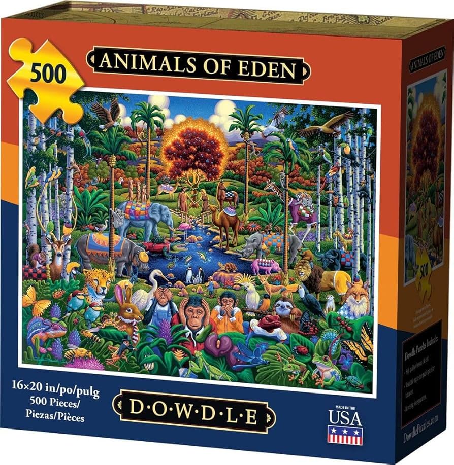 Animals of Eden 500 Pieces