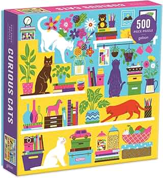 Curious Cats 500 Pieces