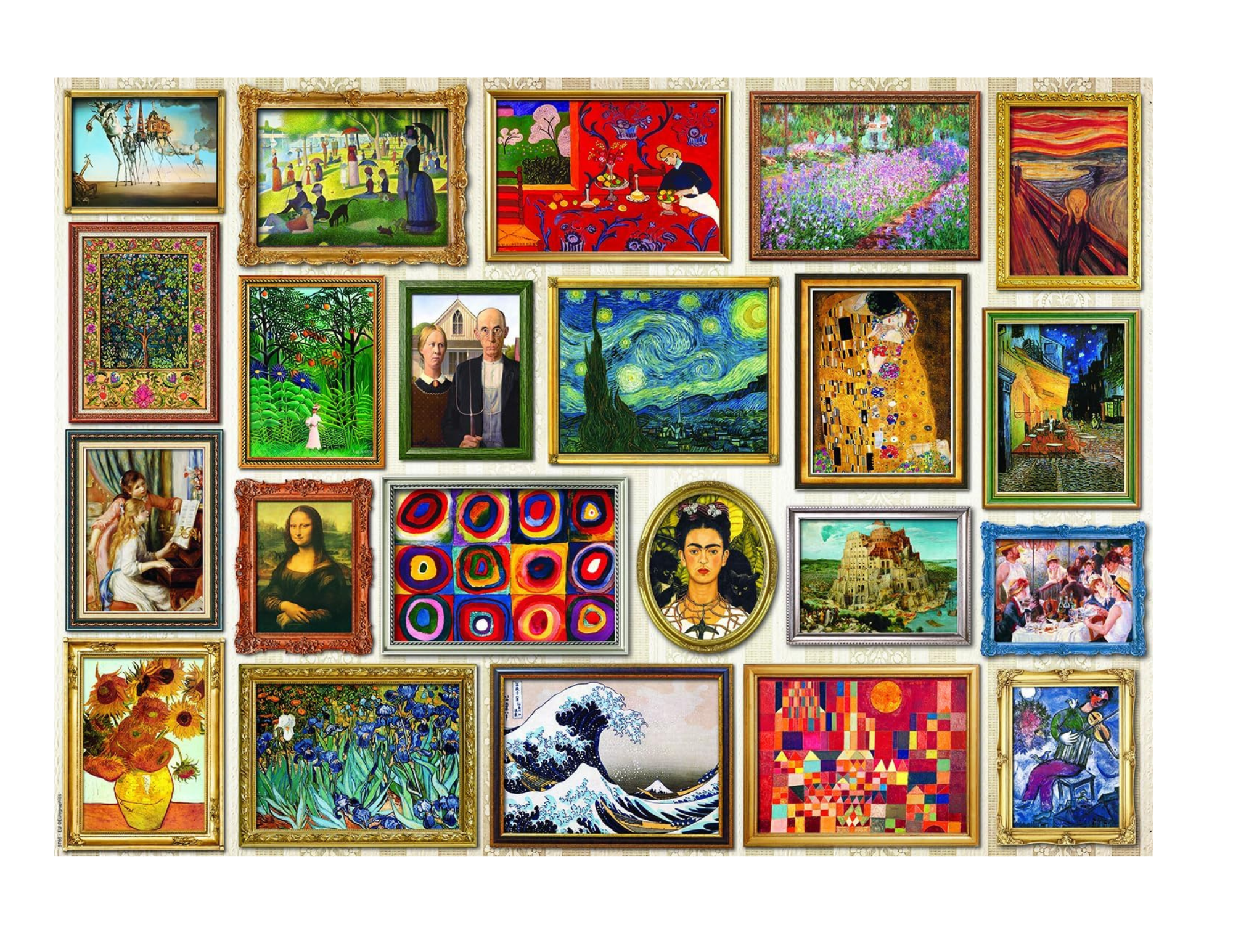 Masterpieces 1000 Pieces