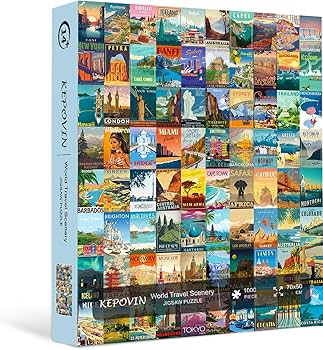 World Travel Scenery 1000 Pieces