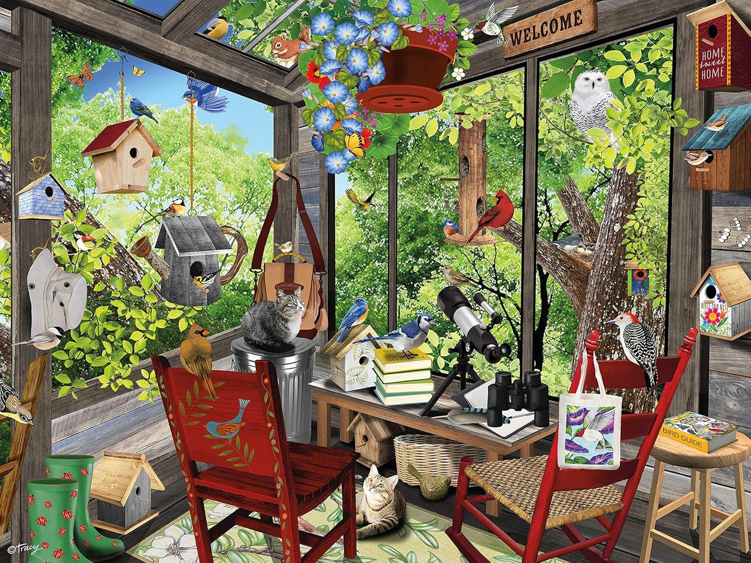 For The Love of Birds 300 Pieces