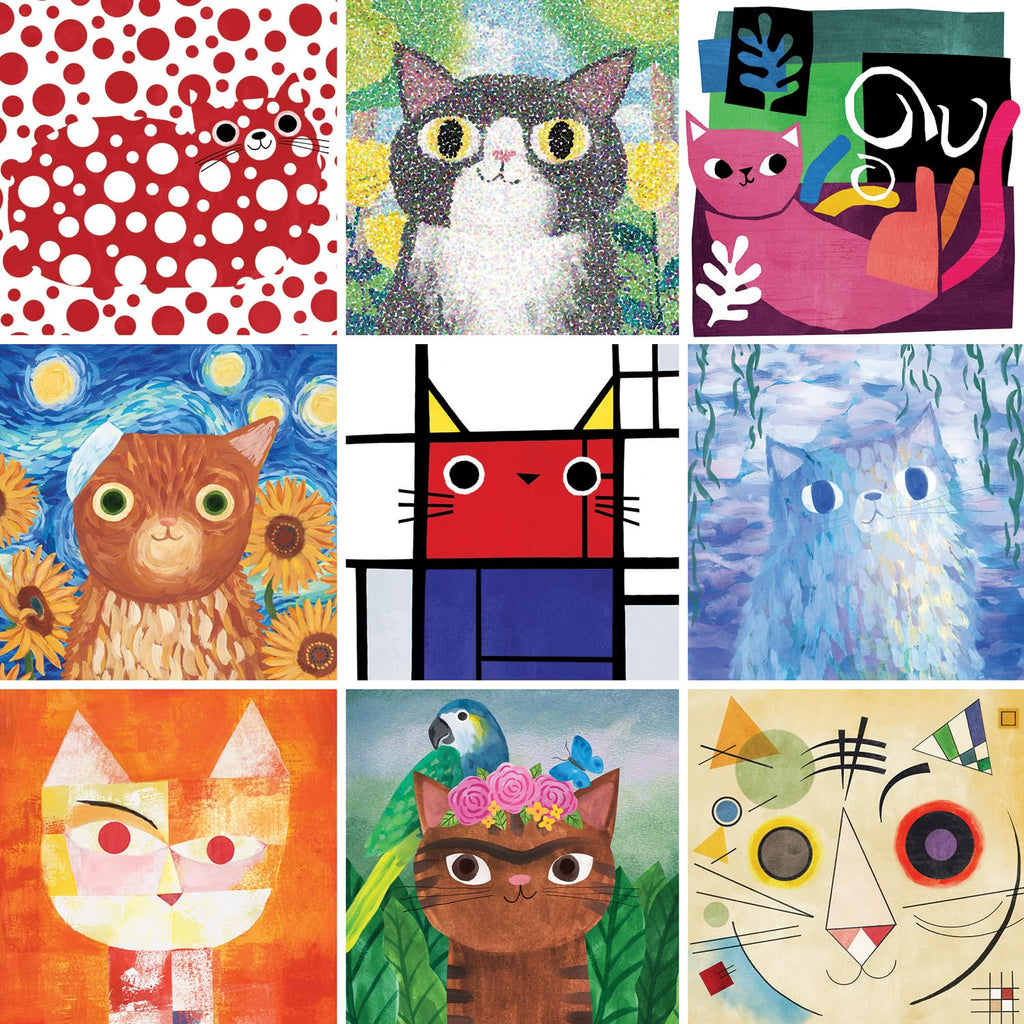 Artsy Cats 500 Pieces
