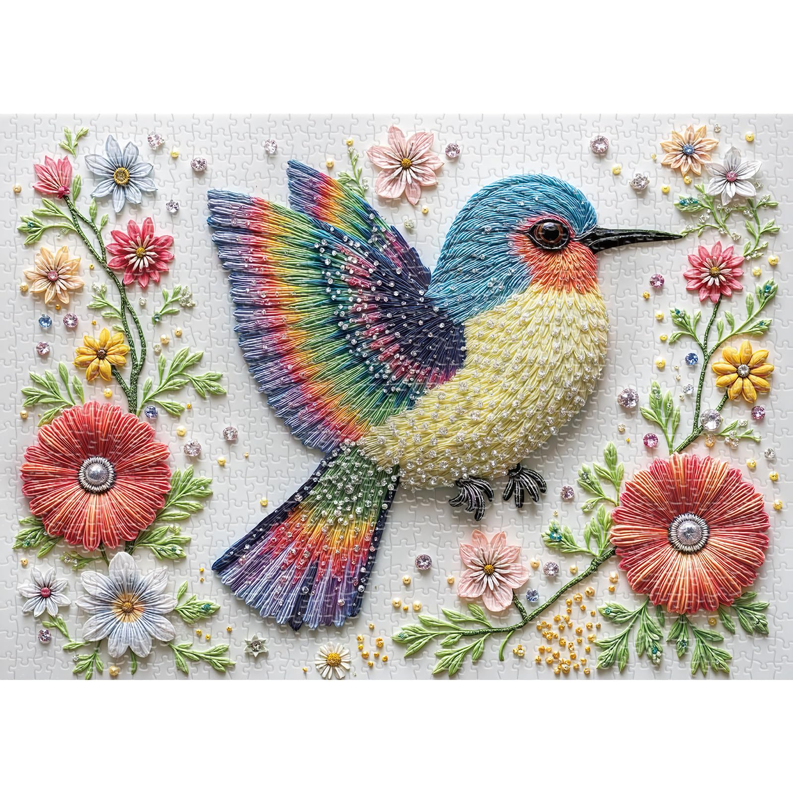 Gem Bird 1000 Pieces