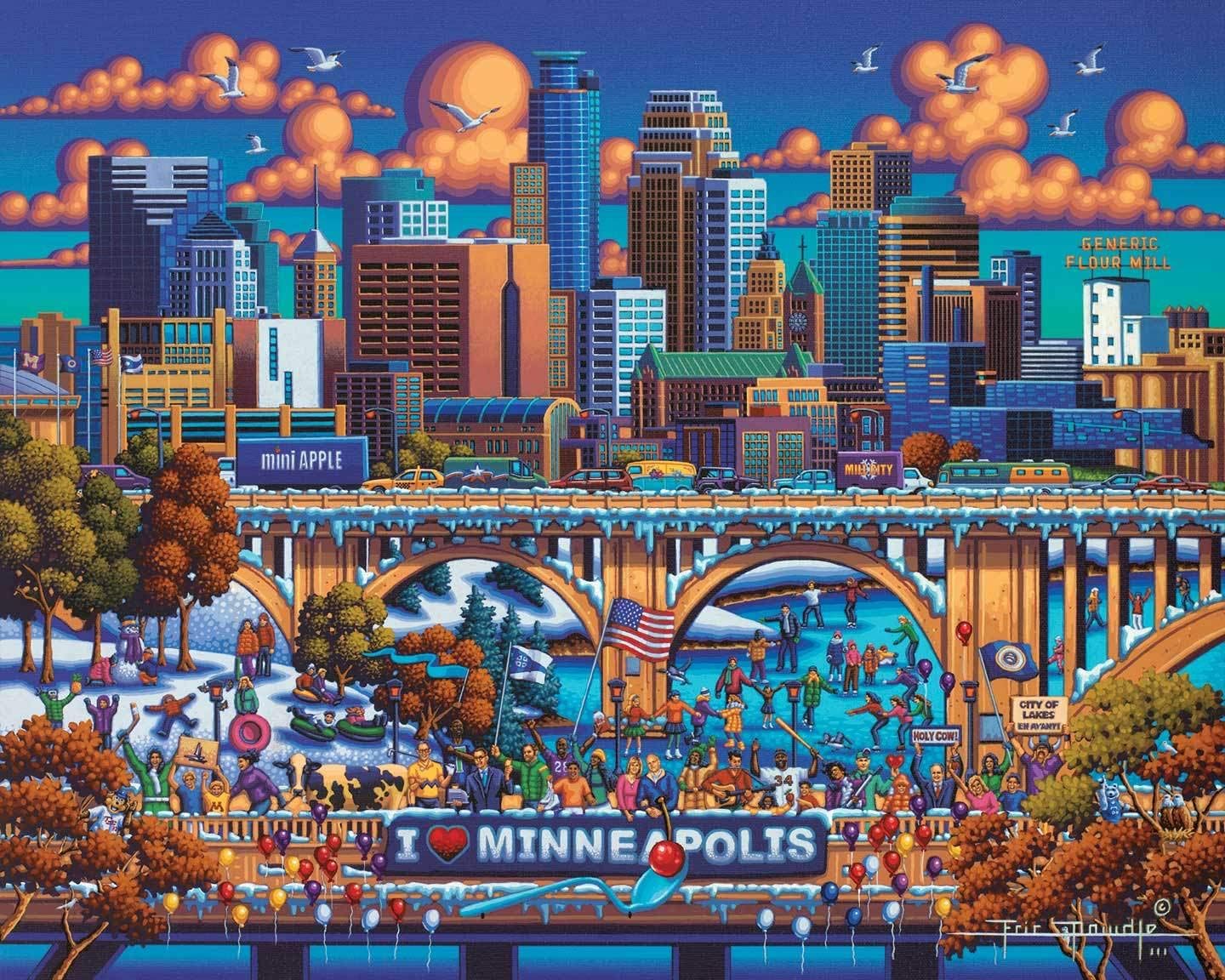 Minneapolis 500 Pieces