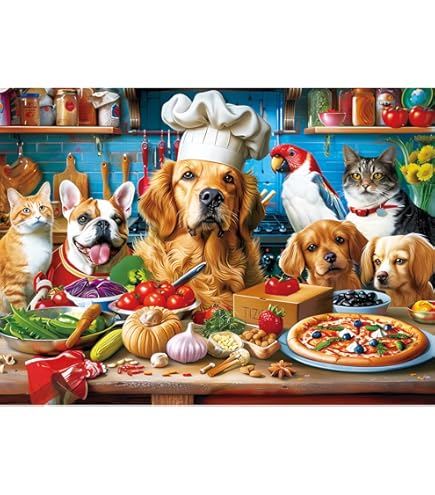 Puppy Pizza 500 Pieces