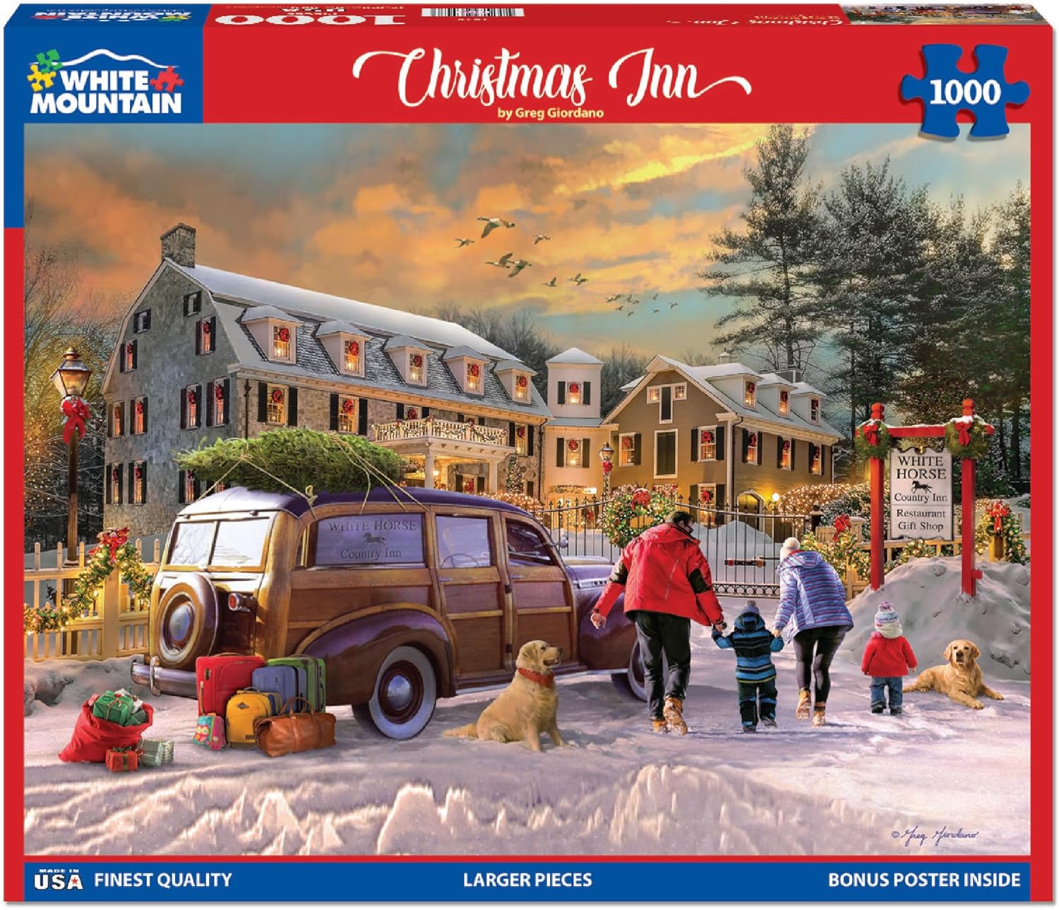 Country Inn-1000 pieces