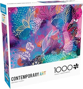 Abstract Flora 1000 Pieces