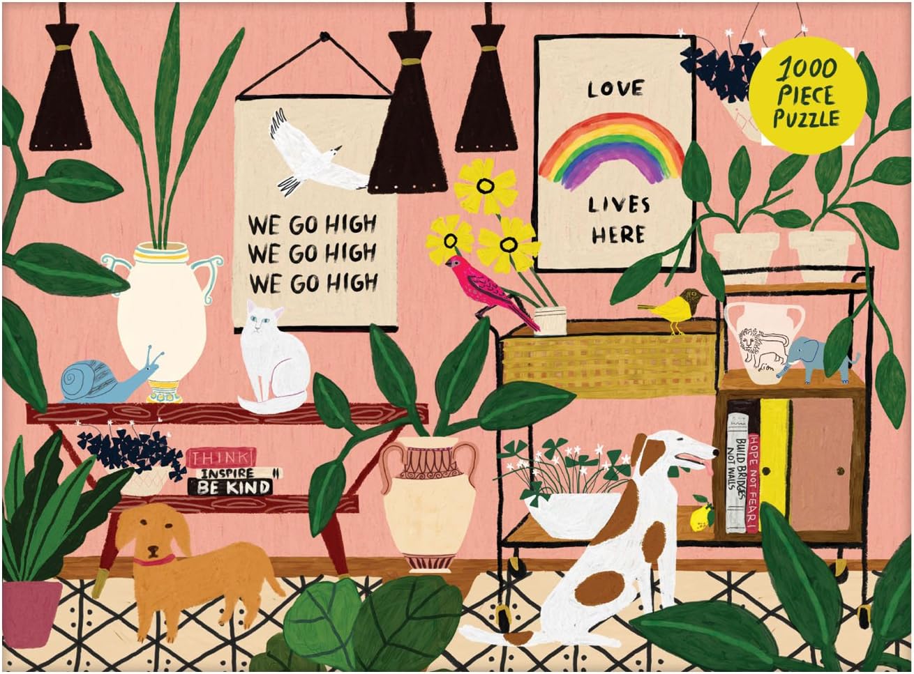 Love Lives Here 1000 Pieces