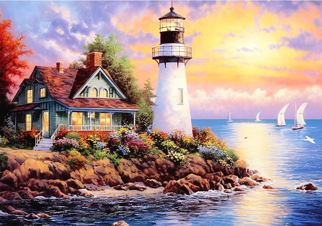 Lighthouse At Home 500 Pieces