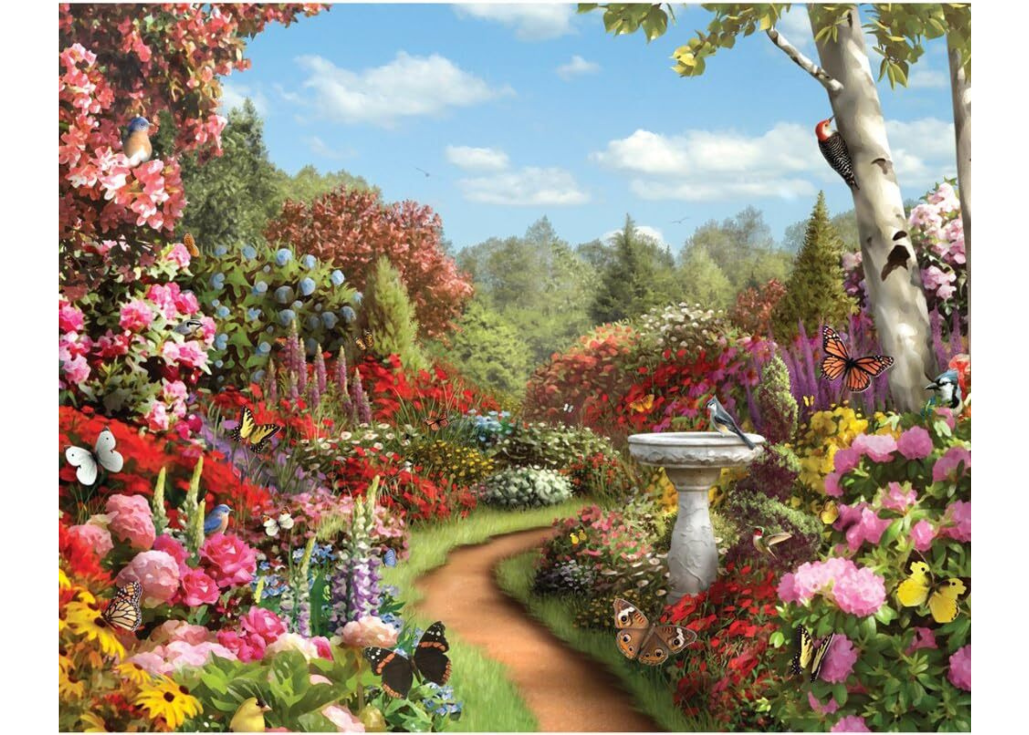 Butterfly Garden 500 Pieces