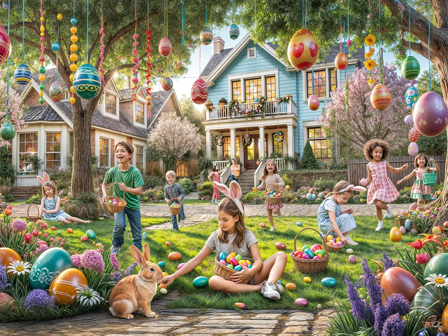 Easter Egg Hunt 1000 Pieces