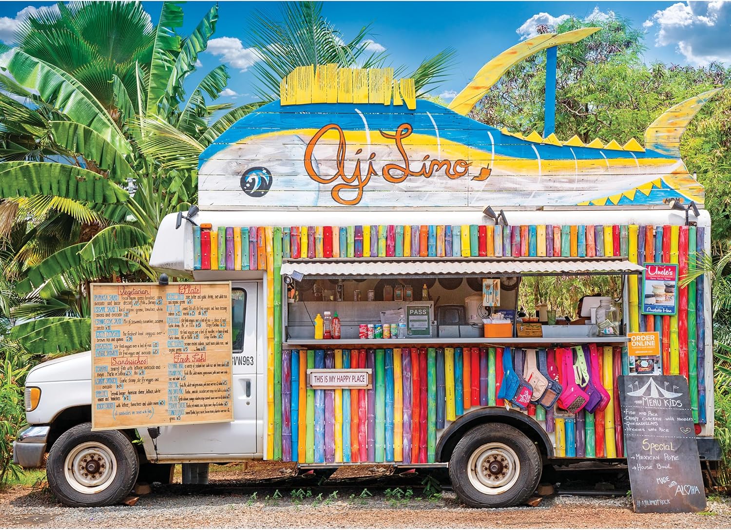 Food Truck Oahu HI 1000 Pieces