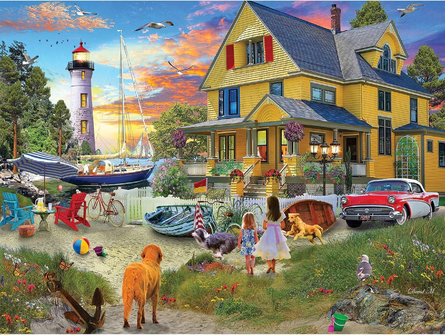 My Yellow House 500 Pieces