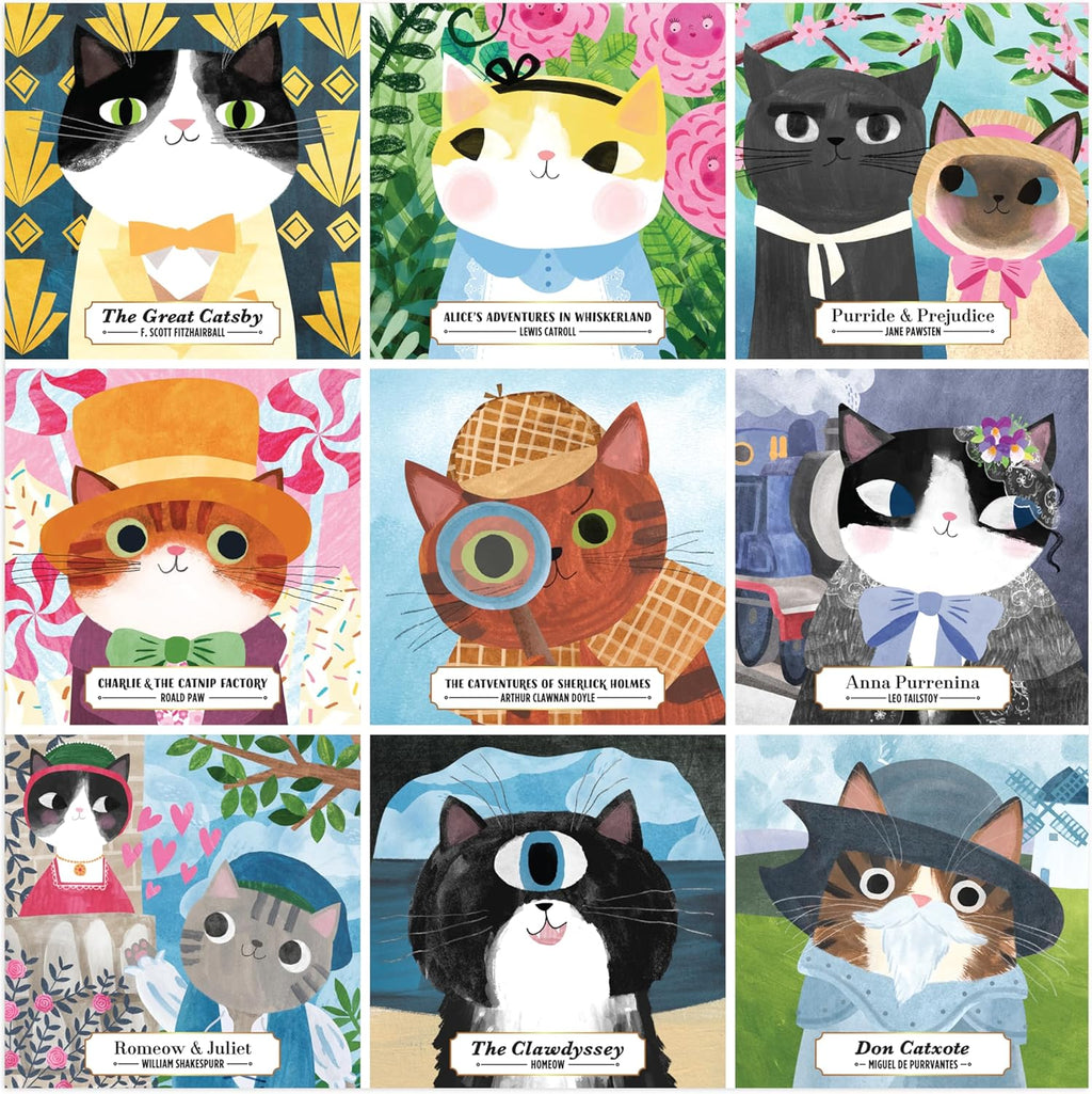 Bookish Cats 500 Pieces