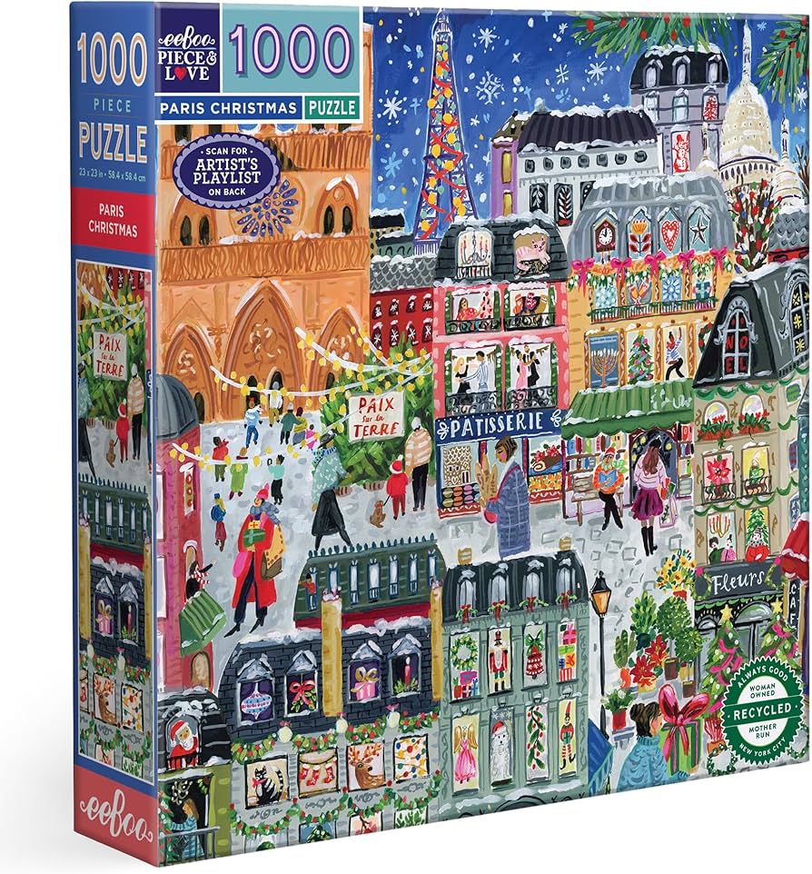 Paris Christmas 1000 Pieces