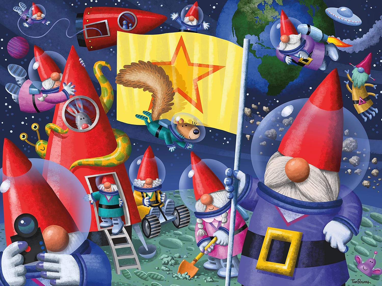Galactic Gnomes 300 Pieces