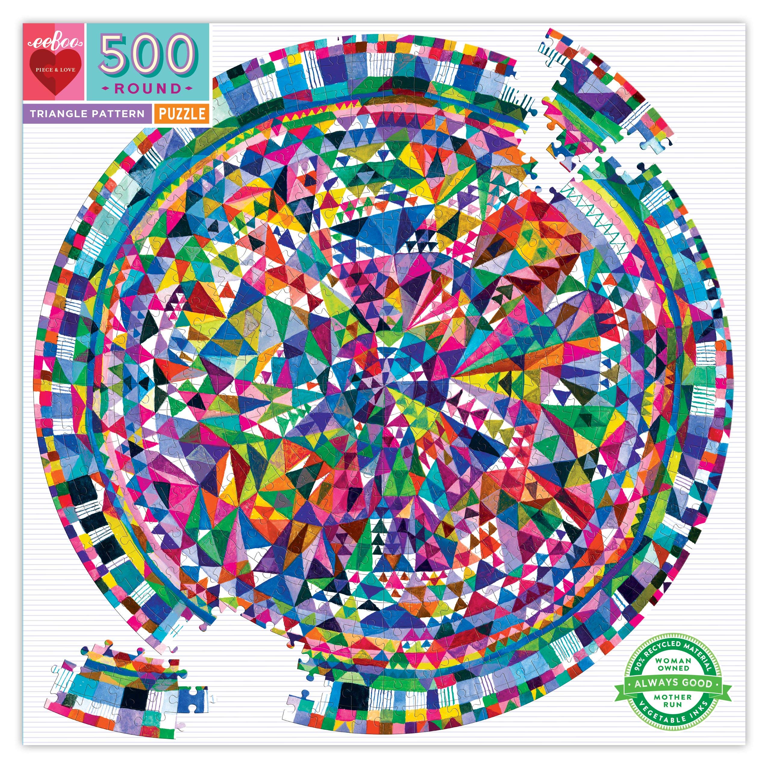 Triangle Pattern 500 Pieces