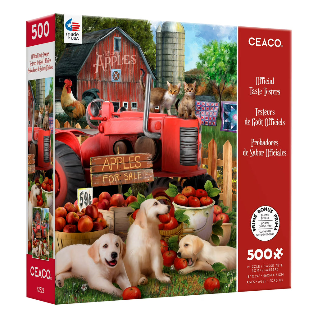 Official Taste Testers 500 Pieces