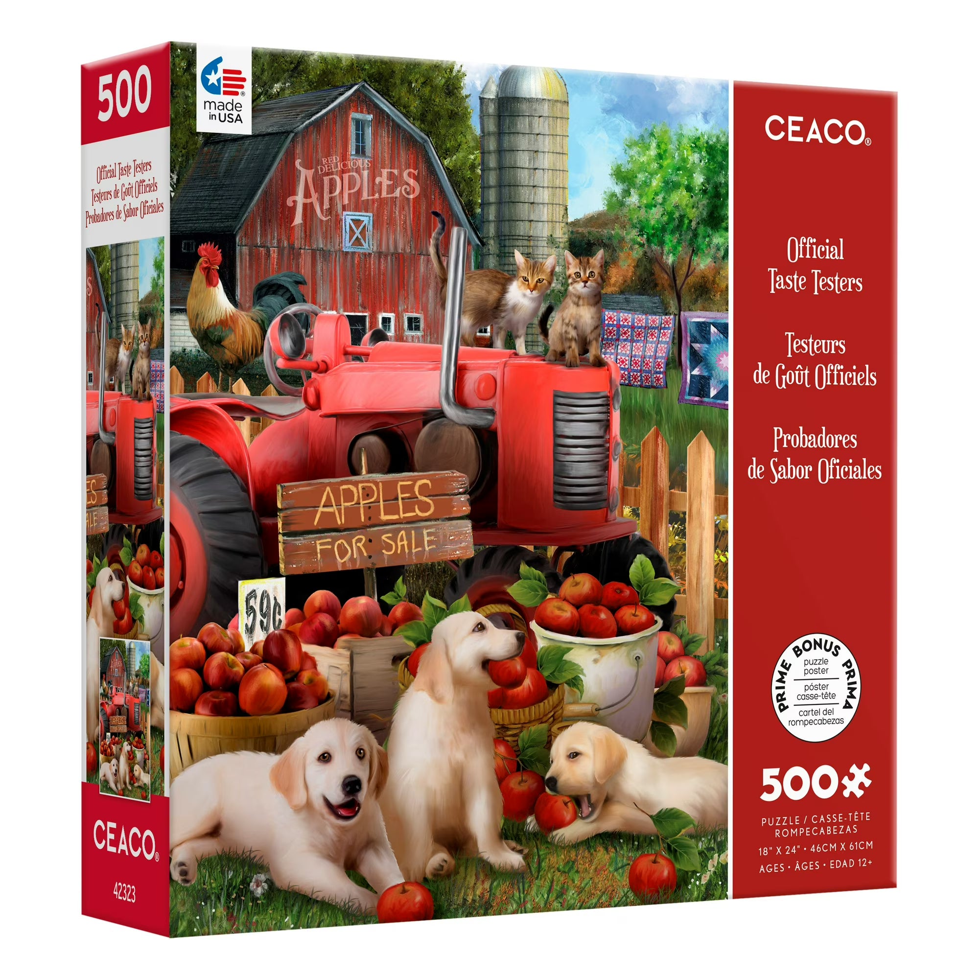 Official Taste Testers 500 Pieces